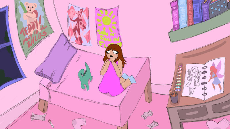 48-hour anijam about a girl who makes friends with a ghost!